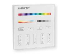Pannello Touch da parete RGB/RGB/RGB+CCT per controller DALI (DT8) Colore RGB/RGBW/RGB+CCT