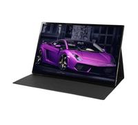 Pannello Touch IPS 4K da 15,6 Pollici 3840x2160 Extender, Touch a 10 Punti, Schermo da Gioco Portatile USB C con Doppie Porte e Jack per Cuffie, Compatibile per Switch, OS X