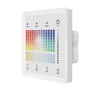 Pannello Touch Master DALI 5 Canali, Alimentatore Bus Integrato, 16VDC Max 100mA