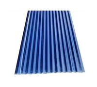 Pannello trasparente for tetto di serra, lastra ondulata in FRP, previene le scottature delle piante, lastre traslucide for tetti in fibra di vetro, for esterni(150cm-8 pieces,0.12cm)