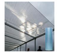 Pannello trasparente per tetto, resistente ai raggi UV, in FRP, facile da pulire, impermeabile e anti-neve, 1,2 x 10 m, per rifugi da giardino