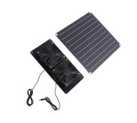 Pannello Ventilatore di Scarico per Capannone Solare, Ventilazione Fotovoltaica da 20W 18V per Serra con Pollaio