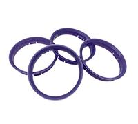 Pannenklöpper FZ 29 - Anelli di centraggio da 74,1 a 72,6, 4 pezzi da 74,1 a 72,6 mm, colore lilla