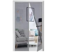 Panngu Zanzariere Magnetiche per Porte Finestre 65x200CM, Zanzariera Magnetica Porta Finestra 2023 Versione Aggiornata, Tenda con Magneti Anti Zanzare, Mosche Insetti - Grigio