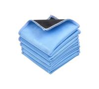 Eco-Fused Panni di Pulizia in Microfibra - Confezione da 5 - Doppio Lato - Panno in Microfibra e Scamosciato per Smartphone, TV LCD, Tablet, Schermi Laptop, Lenti Fotocamera e Altre