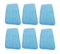 Panni di pulizia in microfibra riutilizzabili 45 x 14 cm per pavimenti duri | Azione di pulizia profonda, rimuove lo sporco ostinato, dimensioni 45 x 14 cm, si adatta alla maggior parte dei mop spray
