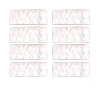 Panni di pulizia multiuso per aspirapolvere 240 241, adatti sia per il ritiro a secco che per le attività di lieve umidità, colore bianco (8))