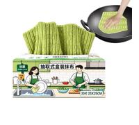 Panni di pulizia riutilizzabili assorbenti senza striature e senza lanugine | Strofinacci per la pulizia della cucina per piatti, prodotti, vetrerie, grasso, fuoriuscite, casa, bagno, cura dell'auto