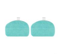Panni di ricambio compatibili con Leifheit per CleanTenso Power 2 0 modello 11940, panni in microfibra per pavimenti duri, inclusi vinile e linoleum (confezione da 2)
