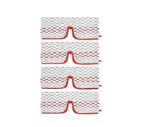 Panni Di Ricambio For La Pulizia Del Mocio Compatibili Con I Panni In Microfibra For Mocio For Pavimenti Vileda Promist MAX, Stracci Di Ricambio, Accessori Lavabili(4 pcs)