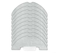 Panni di ricambio in microfibra compatibili con Vexilar per W7 W9 W11 W15 per CLEANOVA per robot aspirapolvere W7 W11 W15 panni lavabili adatti per pavimenti duri per piastrelle (confezione da 10)