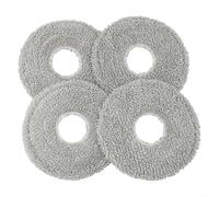 Panni di ricambio in microfibra per aspirapolvere Mova E30 Ultra, lavabili, riutilizzabili, compatibili con robot per la pulizia, accessori per la pulizia multi-superfici (4 pezzi)