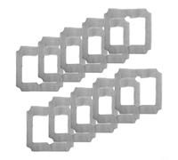 Panni di ricambio per ECOVACS MINI, panni in microfibra lavabili per lavavetri automatizzati, confezione da 4/10, compatibili con W-CC02-0012 (confezione da 10)