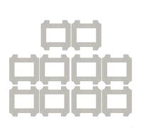 Panni di ricambio per ECOVACS per robot aspirapolvere DEEBOT W2S, panno in microfibra altamente assorbente, lavabile fino a 40 °C, panno flessibile per angoli e bordi, 6 pezzi (10 pezzi)