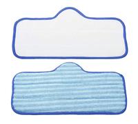 Panni di Ricambio per Mop a Vapore in Microfibra 2 Pezzi Blu