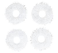 Panni Di Ricambio Per Mop, Set 4 Pezzi, Tessuto Non Tessuto Morbido, Compatibili Con Robot Scopa N9 + - Alta Efficienza Nel Pulire, Facili Da Installare E Sostituire