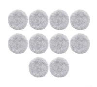 Panni di ricambio per pulizia finestre per robot Hobot 188/168/198/388, tessuto in microfibra per un'efficace rimozione di sporco e polvere, adatto per robot e uso manuale, set da 12 pezzi (vecchio