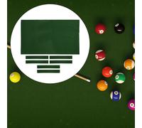 Panni di ricambio pretagliati per panno da biliardo di alta qualità, accessori