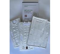 Panni Folletto Lavapavimenti Parquet Originali - Set 4 Panni per Pulilava MF 520-530 per Vorwerk Folletto - Ricambi Lavapavimenti Folletto per Pulizia Parquet