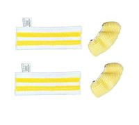Panni for la pulizia a vapore, compatibili con Karcher Easyfix, SC1, SC2, SC3, SC4, SC5, panno di pulizia in microfibra di ricambio, accessori for pulitori a vapore(Light Grey)