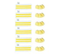 Panni for la pulizia a vapore, compatibili con Karcher Easyfix, SC1, SC2, SC3, SC4, SC5, panno di pulizia in microfibra di ricambio, accessori for pulitori a vapore(Dark Khaki)