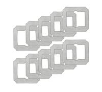 Panni For La Pulizia, Compatibili Con Ecovacs, Compatibili Con Winbot, Mini Pezzi Di Ricambio W Cc02 0012, Panni For La Pulizia Di Finestre E Aspirapolvere, Facili Da Sostituire(10PCS)