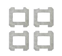 Panni for mocio, compatibili con Ecovacs WINBOT, panni di ricambio for mocio W1 W1 PRO, stracci in microfibra for robot for la pulizia dei vetri. Accessori.(4PC)