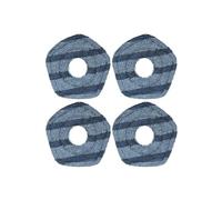 Panni for mocio, compatibili con gli aspirapolvere Eufy X10 Pro X9 Pro, lavabili, in tessuto non tessuto, di ricambio.(4 pcs)