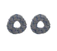 Panni For Mocio, Compatibili Con Narwal, Freo X Ultra, Freo Z Ultra, Accessori Freo, Panni Lavabili For Mocio, Pezzi Di Ricambio.(Blue wave 2pcs)