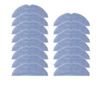 Panni for mocio lavabili e riutilizzabili, accessori for robot aspirapolvere, stracci for mocio, parti, compatibili con Roborock S7 S7MaxV Ultra S70 S75 S7Max T7s T8Plus G10(15PCS)