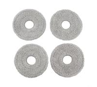 Panni in microfibra di ricambio per Cecotec per conga 15090 16090 AI SpinArm - Lavabili Mop Pads Robot Aspirapolvere Set di 4 pezzi (4 pezzi)