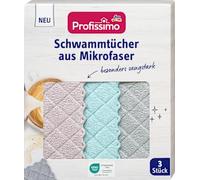 Panni in microfibra in schiuma, 3 pezzi - Marchio DM Germania - Compatibili con profissimo - Schwammtücher aus Mikrofaser, 3 St