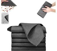 Panni in microfibra per la pulizia, riutilizzabili, senza striature, per finestre, specchi, auto e uso domestico