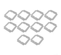 Panni in microfibra per pulizia Ecovacs per Winbot Mini2 Air2 One Pro One2 - panni riutilizzabili per mocio, senza striature, lavabili in lavatrice, grigio, confezione da 10 (10 pezzi)