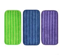 Panni in microfibra riutilizzabili per Swiffer per Sweeper 30,5 cm, lavabili e di ricambio per una rimozione efficiente di polvere e sporco su pavimenti duri (confezione da 3)