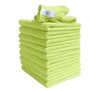 Panni In Microfibra Simile a Exel Magico Pulizia panni. Chimica Gratis pulizia. Grande Morbidissimo Premium Fibra, Tessuto Lavabile Duster per auto, Moto, uso domestico Appliances, Industriale uso - Giallo, 40x40cm