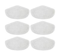 Panni Lavabili For Mocio, Aspirapolvere A Vapore, Panni In Microfibra, Parti Di Ricambio, Accessori, Compatibili Con Polti PAEU0332(6pcs)