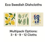 Panni Lavabili Svedesi Eco Multipack Panni Pulizia Scandi In Bulk Cucina UK