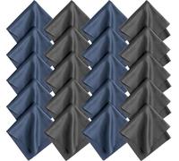 Panni Microfibra Occhiali, 20Pcs Microfibra Panno Di Pulizia per La Pulizia Di L