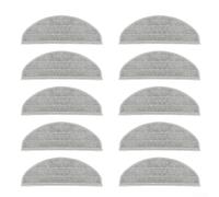 Panni Microfibra per Cecotec per conga 8090 Ultra Lavabile Panni(10 PACK) | Microfibra per premium, lavabile in per lavatrice, adatto per e piastrelle, installazione rapida, rimozione per efficace