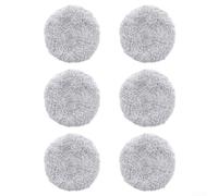 Panni per la pulizia in microfibra per robot per finestre 188/168/198/388, assicurano un vetro pulito e scintillante, adatti per robot e uso manuale, set da 6 pezzi (vecchio (6))