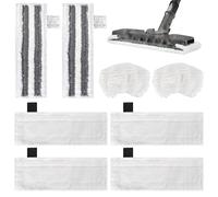 Panni per Lavapavimenti a Vapore, Panni per Scopa a Vapore Karcher, 4 Panni per Pavimenti, 2 Panni per la Pulizia, 2 Coperture per Mop, Accessori per Kärcher SC1 SC2 SC4 SC5