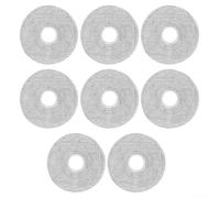 Panni per mocio in microfibra per Xiaomi per mijia H50 Pro 0V42GL - Pezzi di ricambio riutilizzabili per robot aspirapolvere, panni bagnati per la cura delle piastrelle, confezione da 8 (8 pezzi)