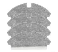 Panni per mocio lavabili e riutilizzabili in microfibra, compatibili con aspirapolvere ROPO Slim e Kewbily DL30 Pro, 4/10 confezioni (4 confezioni)