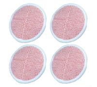 Panni per mocio resistenti per Bissell 2124 2039A 2307 | Panni di ricambio in microfibra riutilizzabili con gancio e anello, arancione, confezione da 6 (4 pezzi)