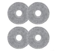 Panni per mocio Roborock per serie Saros in microfibra, lavabili, riutilizzabili, per la pulizia dei pavimenti duri, compatibili con saros 20/20 completi/20 x, confezione da 4 per pavimenti in legno