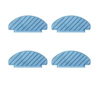 Panni per mop, Panno lavabile for aspirapolvere robot in microfibra riutilizzabile piatto(4PCS)