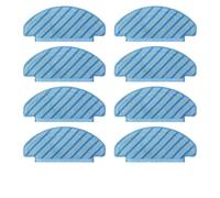 Panni per mop, Panno lavabile for aspirapolvere robot in microfibra riutilizzabile piatto(8PCS)