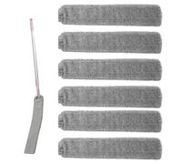 Panni per Spolverare - 6 Pezzi Panni di Ricambio Microfibra per Spazzola Spolverino | Forniture per Pulizie Lavabili e Riutilizzabili,Divano Pavimento Mobili Parete
