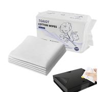 Panni per stampante, salviettine umidificate in cotone 1 pezzo, riutilizzabili e di lanugine, strumento di pulizia altamente assorbente per stampanti, schermi, metallo, elettronica, stampa